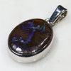 Sterling Silver - Solid Matrix Opal