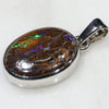 Sterling Silver - Solid Matrix Opal