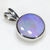 Natural Australian Boulder Opal  Silver Pendant with Silver Chain Code -SPA270