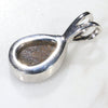 Natural Australian Boulder Opal  Silver Pendant with Silver Chain (9mm x 7mm) Code -SPA268