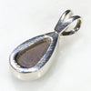 Natural Australian Boulder Opal  Silver Pendant with Silver Chain (10mm x 6mm) Code -SPA265