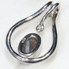 Silver Opal Pendant Rear View