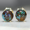  Opal Earrings Gold Studs