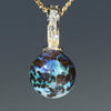 Natural Matrix Opal Ball Pendant