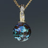 Matrix Opal with Diamonds