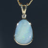 Opal and Diamond Gold Pendant Code -GPA152 UK