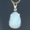 Boulder Opal Gold Pendant
