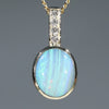 Caribbean Blue Opal Pendant
