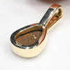 Natural  Australian Boulder  Opal  and Diamond Gold Pendant Code -GPA143