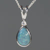 Australian Opal Silver Pendant