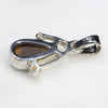 Silver Opal Pendant Rear View