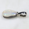 Silver Opal Pendant Side View