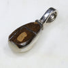 Silver Solid Opal Pendant Rear View