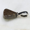 Australian Boulder Opal Silver Loop Pendant with Silver Chain Code -SPA284