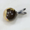 Silver Opal Pendant Rear View