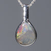 Australian Opal Pendant Silver
