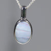 Natural Opal Pendant Silver