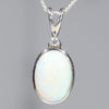 Natural Australian Solid White Opal