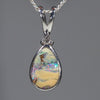 Australian Opal Pendant Silver