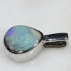 Natural Australian Boulder Opal Silver Pendant with Silver Chain Code -SDA254