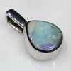 Natural Australian Boulder Opal Silver Pendant with Silver Chain Code -SDA254