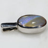 Natural Australian Boulder Opal Silver Pendant with Silver Chain Code -SDA243