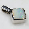 Natural Australian Boulder Opal Silver Pendant with Silver Chain Code -SDA242