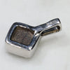 Natural Australian Boulder Opal Silver Pendant with Silver Chain Code -SDA242
