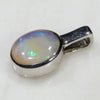 Natural Australian Boulder Opal Silver Pendant with Silver Chain Code -SDA256