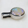 Natural Australian Boulder Opal Silver Pendant with Silver Chain Code -SDA256
