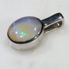 Natural Australian Boulder Opal Silver Pendant with Silver Chain Code -SDA256
