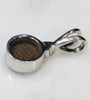 Natural Australian Boulder Opal and Diamond Silver Pendant with Silver Chain Code -SD36