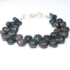 Australian Sandstone Opal Matrix  Bracelet 16.5cm-18cm Code BR593