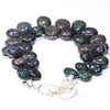 Australian Sandstone Opal Matrix  Bracelet 16.5cm-18cm Code BR593