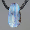 Natural Australian Boulder Opal Pendant (length 17mm x width 8mm) Code-SD416