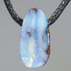 Natural Australian Boulder Opal Pendant (length 17mm x width 8mm) Code-SD416
