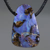 Natural Australian Boulder Opal Pendant (length 25mm x width 16mm) Code-SD444