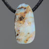 Natural Australian Boulder Opal Side Drill Pendant