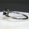 Silver Opal Ring Side View