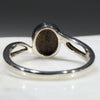 Natural Australian Boulder Opal Silver Ring - Size 12 Code - R260