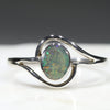 Natural Boulder Opal Ring