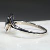 Natural Australian Boulder Opal Silver Ring - Size 11 Code - R247