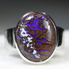 Beautiful Purple Opal Colour Throughout the Veins n the Ironstone