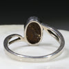 Natural Australian Boulder Opal Silver Ring - Size 11.5 Code - R241