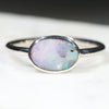 October Birthstone Opal Ring
