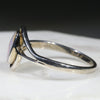 Silver Opal Ring Side View