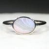 Australian Opal Silver Ring