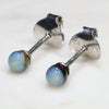 Australian Boulder Opal Silver Earring Studs Code -SE516