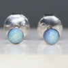 Australian Boulder Opal Silver Earring Studs Code -SE516