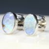 Natural Australian Boulder Opal  Silver Stud Earring Code -SE523